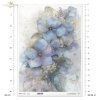 dekoracyjne wzory, motywy kwiatowe, bukiet kwiatów, Ogród Muz, Garden of Muses * Mulberry decoupage paper FPA1005, decorative patterns, floral motifs, bouquet of flowers, Garden of Muses *Seria Garden of Muses